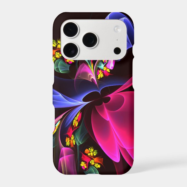 Modern Colourful Floral Abstract Art Pattern #06 (Back)
