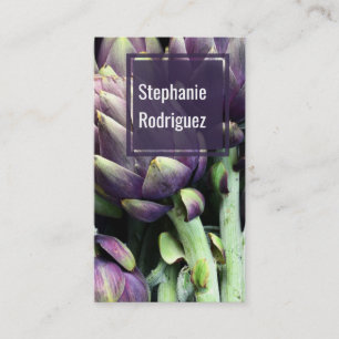 Modern Colourful Food Business Card