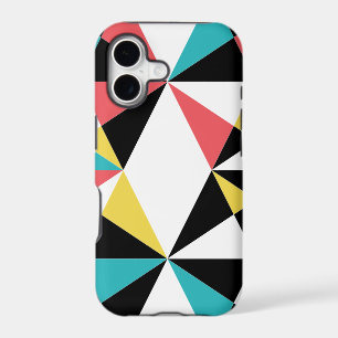 Modern, colourful, fun, trendy, geometric pattern