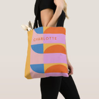 Modern Colourful Geometric Shapes Personalised