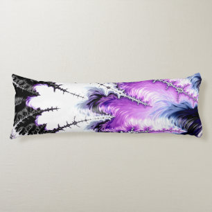 Modern Colourful Gradient Fractal Art Body Cushion