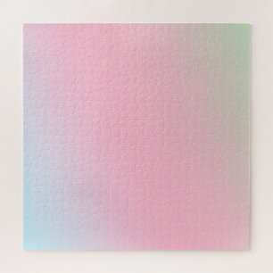 Modern colourful gradient Watercolor Rainbow Jigsaw Puzzle