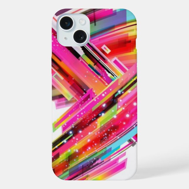 Modern Colourful  iPhone Case (Back)