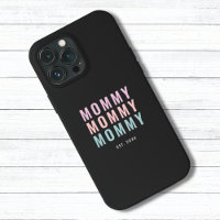 Modern Colourful Mummy Text