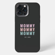 Modern Colourful Mummy Text