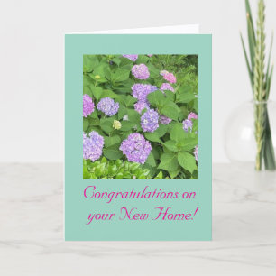 Modern & Colourful, New Home, Folded Card