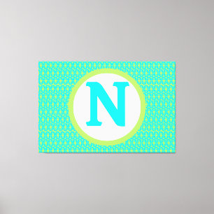 modern colourful pattern canvas print