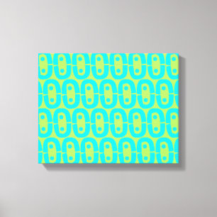 modern colourful pattern canvas print