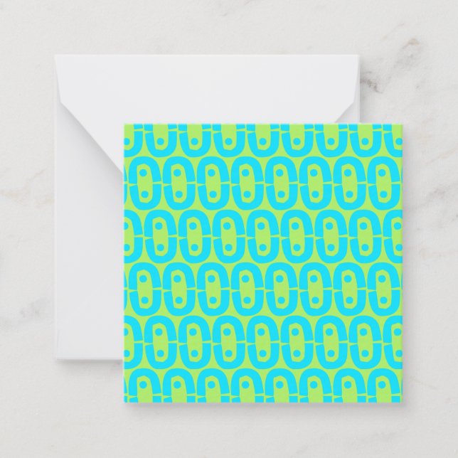 modern colourful pattern card (Front)