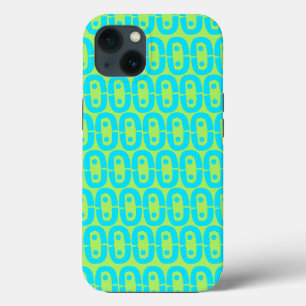 modern colourful pattern iPhone 13 case
