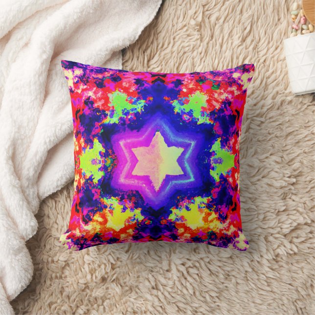 Modern Colourful Pattern Design Cushion (Blanket)