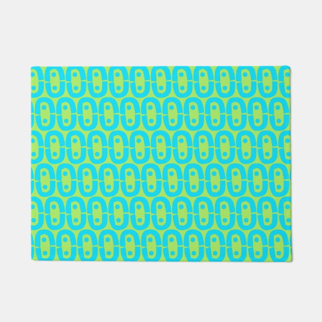 modern colourful pattern doormat (Front)