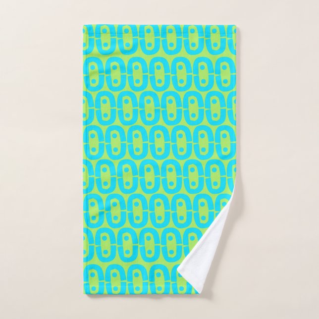 modern colourful pattern hand towel (Hand Towel)