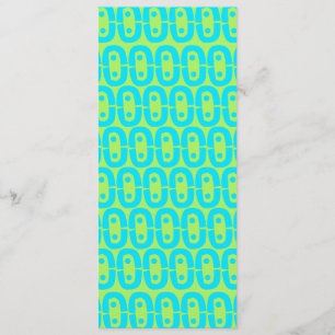 modern colourful pattern menu
