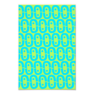 modern colourful pattern photo print