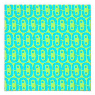 modern colourful pattern photo print
