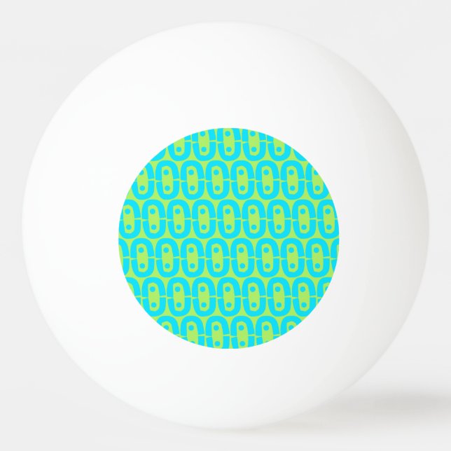 modern colourful pattern ping pong ball (Front)