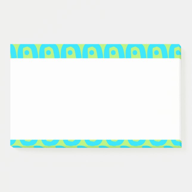 modern colourful pattern post-it notes (Front)
