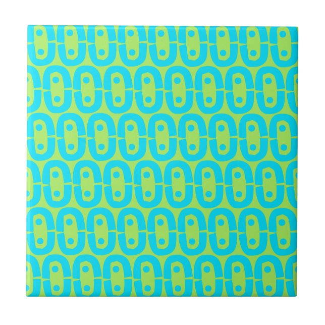 modern colourful pattern tile (Front)
