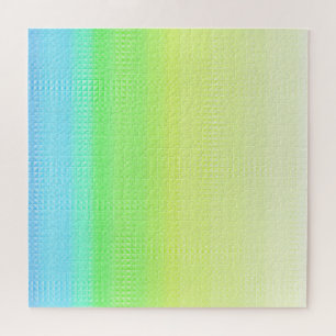 Modern colourful Rainbow gradient Watercolor Jigsaw Puzzle