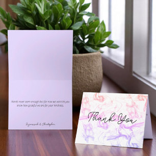 Modern Colourful Rainbow Mist Matching Inside Colo Note Card