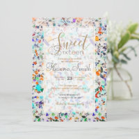Modern Colourful Speckles Terrazzo Watercolor Pain