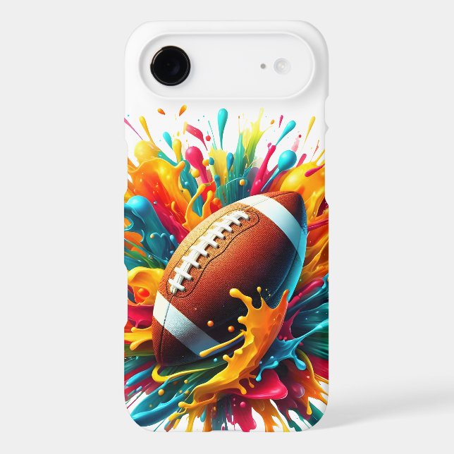 Modern Colourful Splash Game Ball Sports (Back)