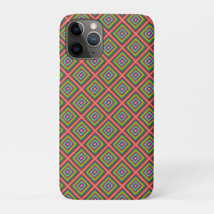 Modern colourful square geometric pattern graphic Case-Mate iPhone case