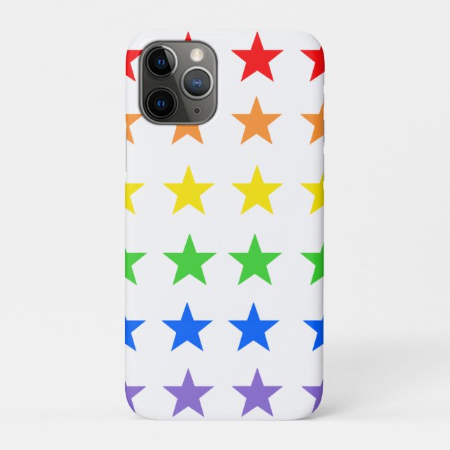 Modern Colourful Starry Pattern Case-Mate iPhone Case (Back)