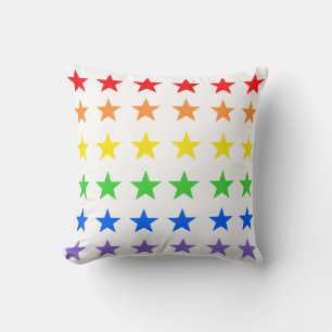 Modern Colourful Starry Pattern Cushion