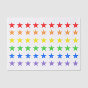 Modern Colourful Starry Pattern Tissue Paper