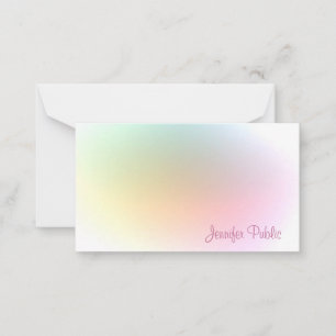 Modern Colourful Template Calligraphy Script