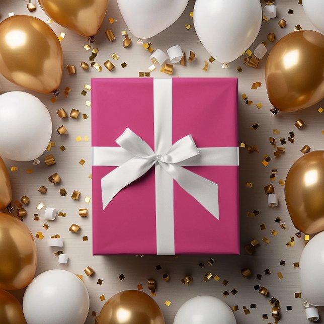 Modern Colours - Bright Magenta Wrapping Paper Rol (Creator Uploaded)