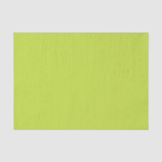 Modern Colours Bright Yellow Green Tissue Paper (Front)