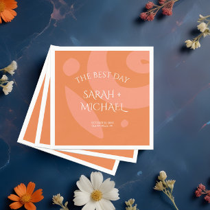 Modern Colours Collage Napkin