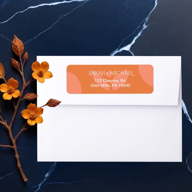 Modern Colours Collage Return Address (Creator Uploaded)