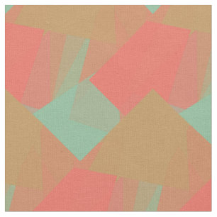 Modern Colours Mosaic Geometric Pattern #18 Fabric