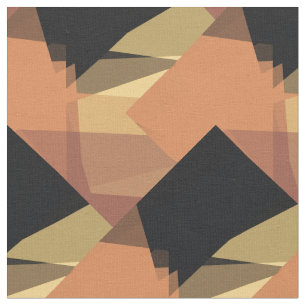 Modern Colours Mosaic Geometric Pattern #6 Fabric