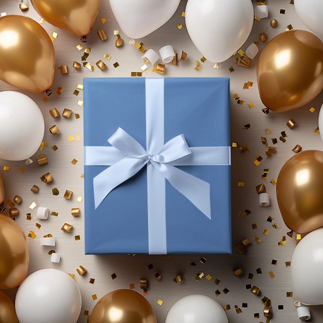 Modern Colours  Summer Sky Wrapping Paper Roll (Creator Uploaded)