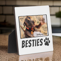Modern Comic Pet Paw Bestie Best Friends BFF Photo