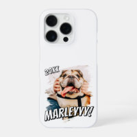 Modern Comic Simple Grunge Custom Pet Photo