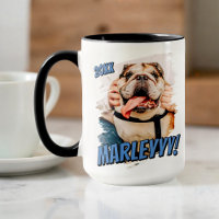 Modern Comic Simple Grunge Custom Pet Photo