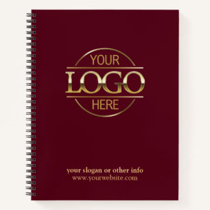 Modern Company Business Logo Promotional Gift Notebook