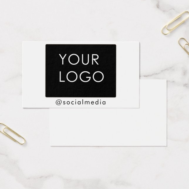 Modern Company Business Logo Social Media Plain  (Office)