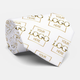 Modern Company Custom Logo Pattern Professional Tie