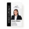 Modern Company Employee Photo Logo Name Black ID