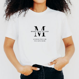 Modern Company Logo Employee Branded Staff Tri-Blend Shirt