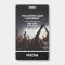 Modern Conference Media Access Pass QR Code Custom