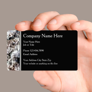 Modern Construction Theme Design Business Card