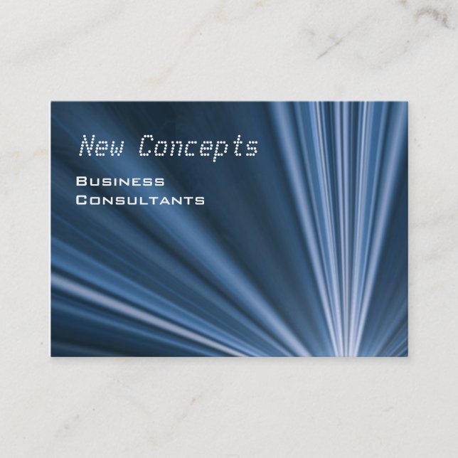 Modern Consultant Business Card (Front)